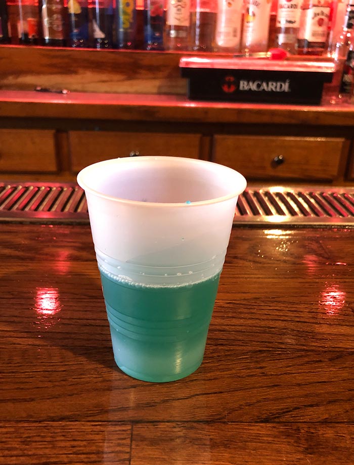 photo of swayze bomb drink at The CI