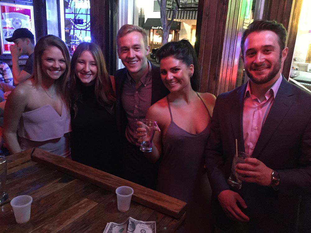 photo of 5 people from CI bartenders call 