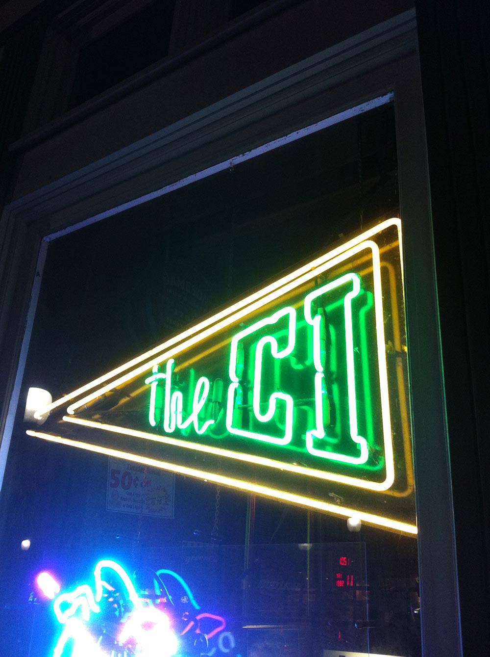 photo of CI neon